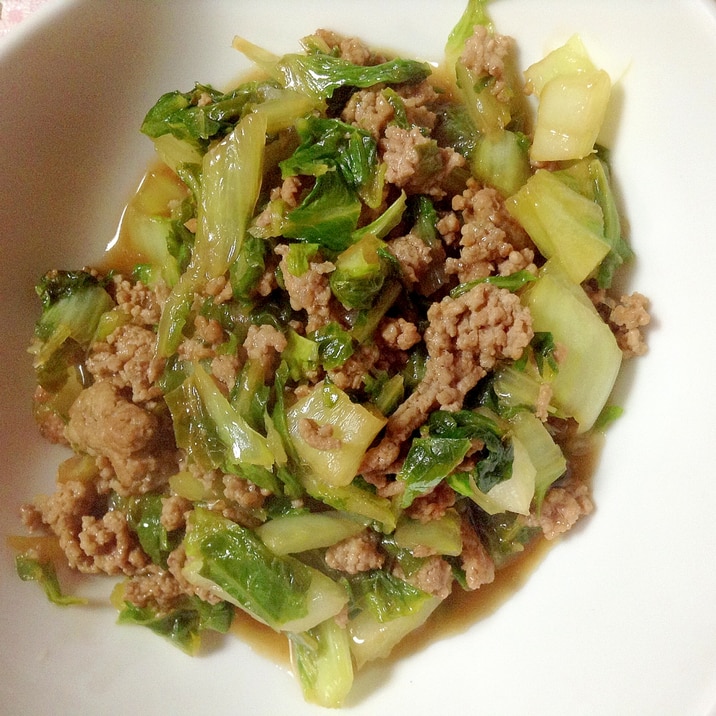 合挽き肉と白菜のオイスターソース炒め レシピ 作り方 By やなママ 楽天レシピ 合挽き肉と白菜のオイスターソース炒め レシピ 作り方 By やなママ 楽天レシピ